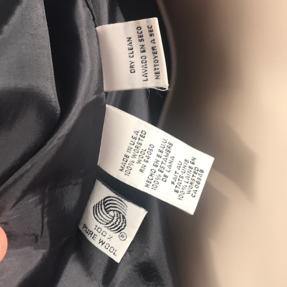 Vintage Christian Dior Wool Blazer - Picture 4 of 5